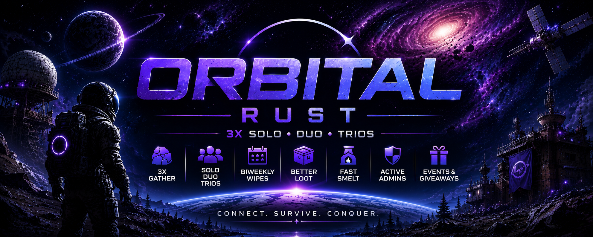 OrbitalRust | 3X S/D/T | Kits | Active Admins image