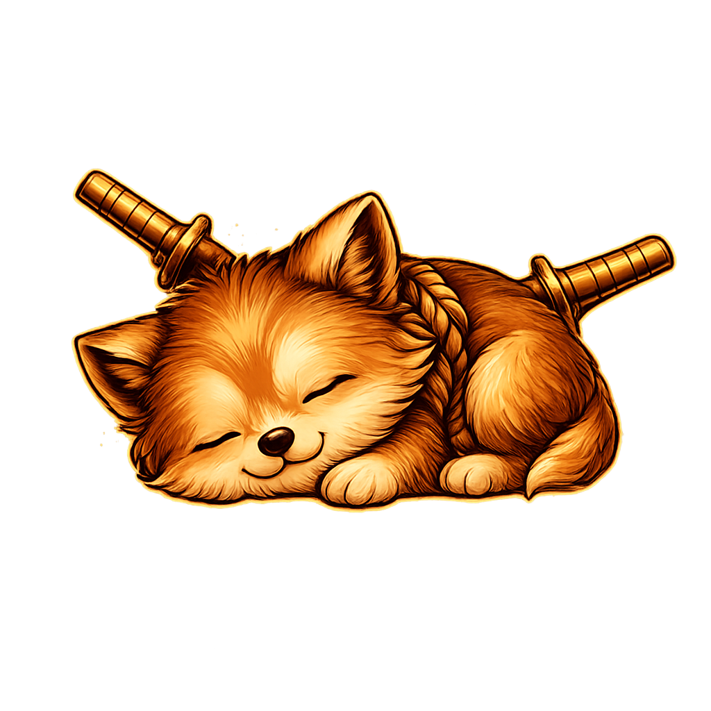 Schlafender Wolf