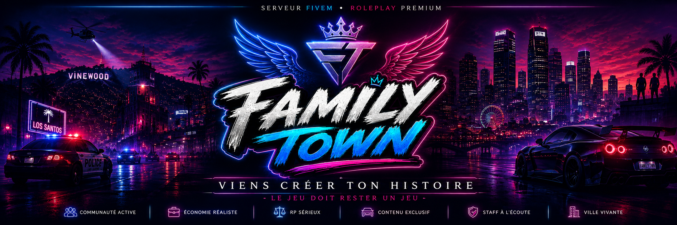Bannière Family Town RP