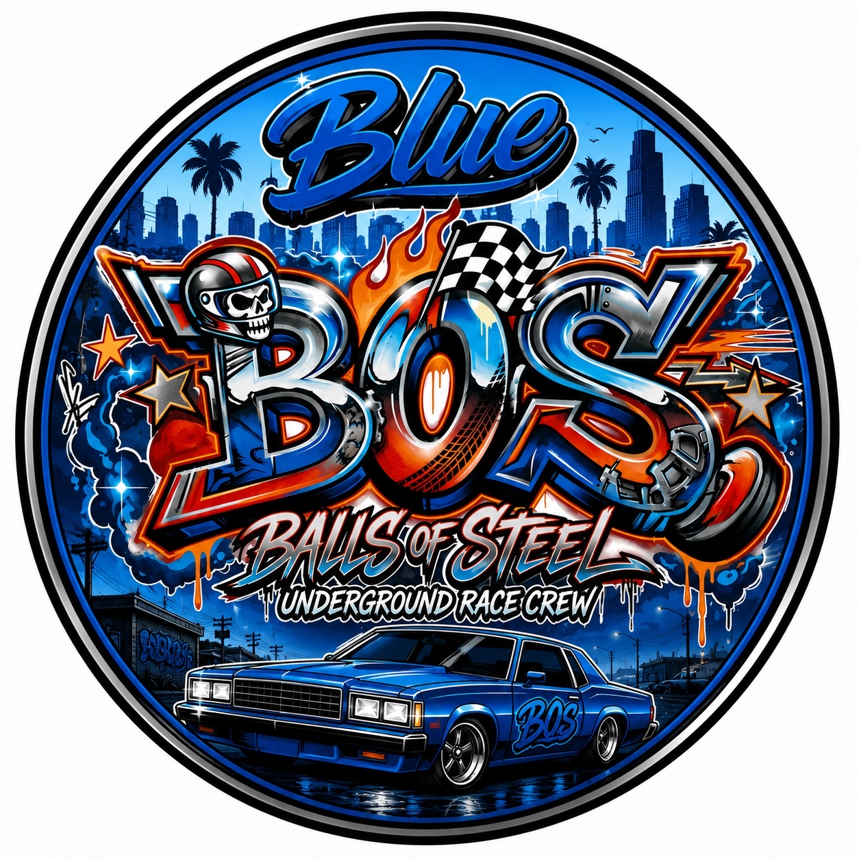 Blue