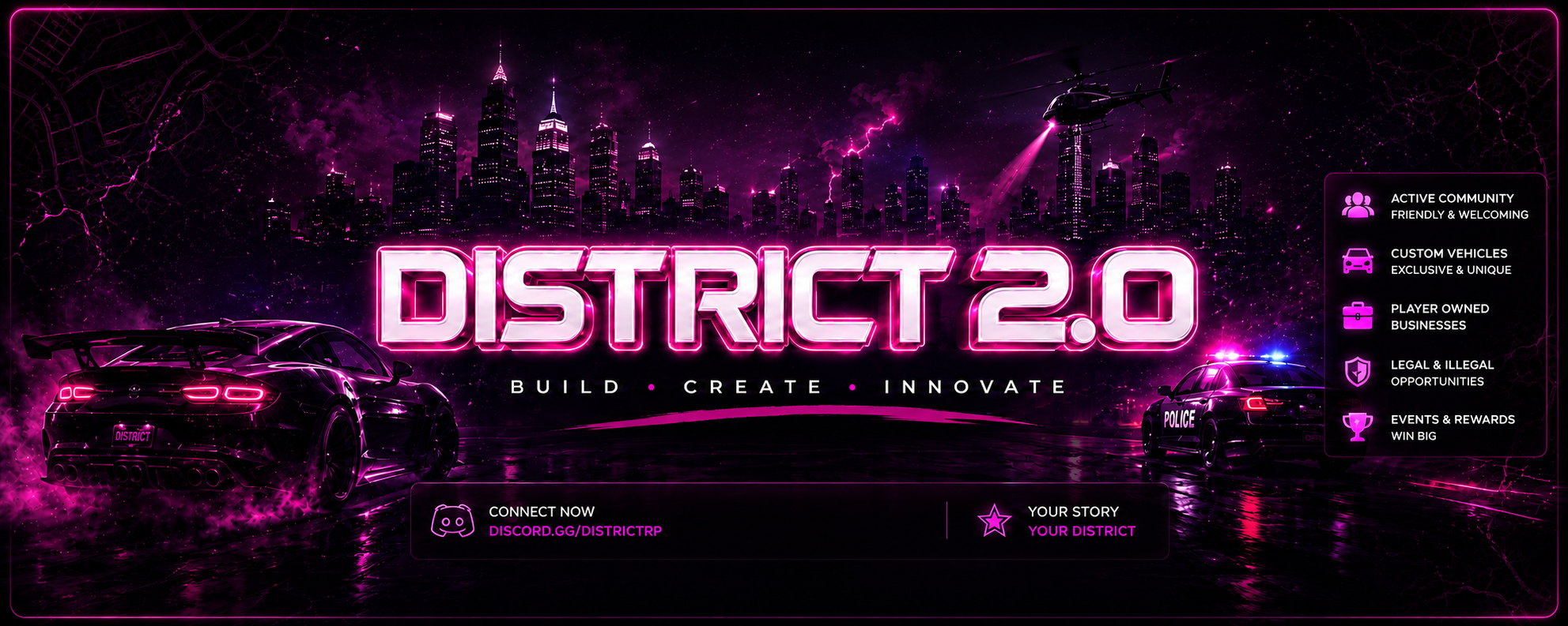 District RP 2.0 | Strictly [18+] | Closed Beta