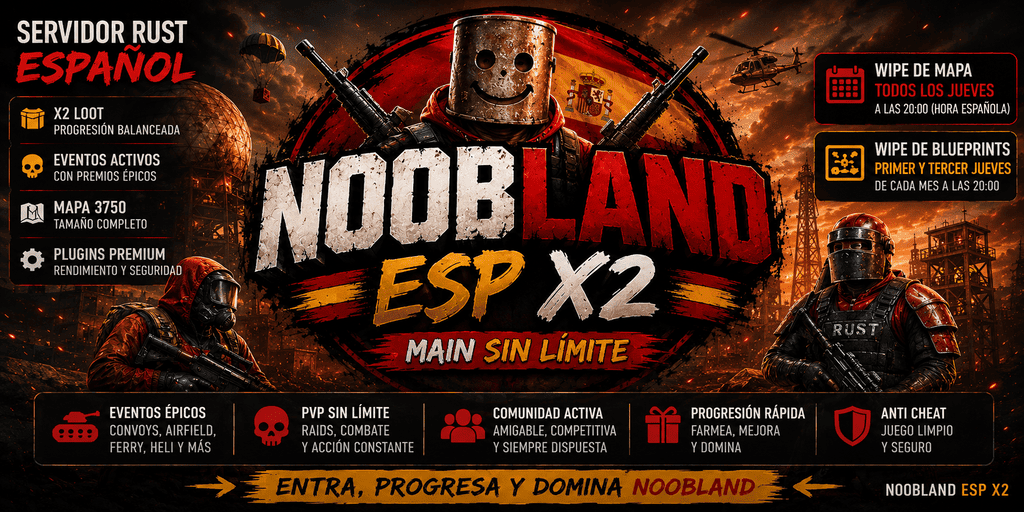 [ESP] NoobLand X2 MAIN FULL WIPE image