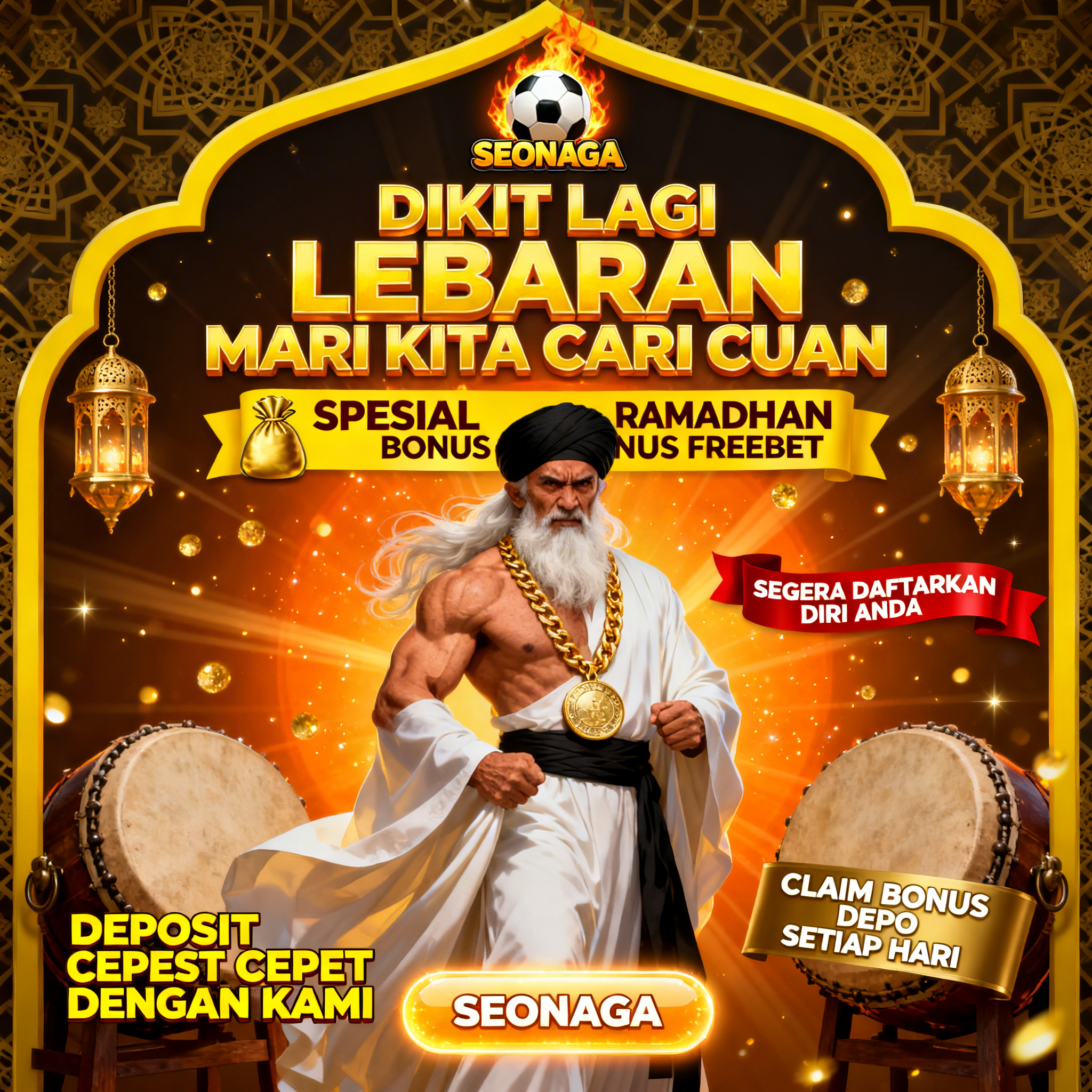 Kemeja Flanel Pria Motif Kotak - Tampak Depan