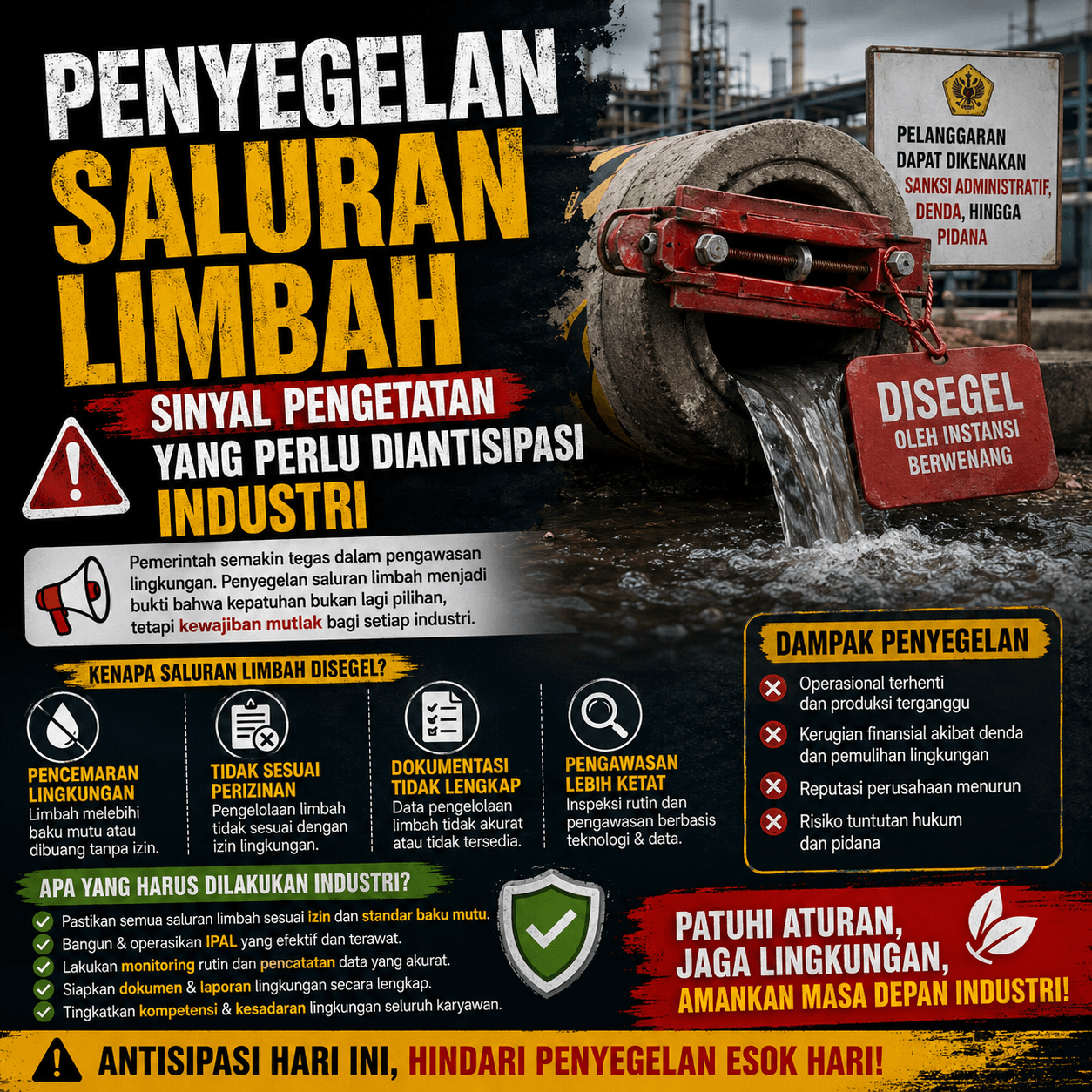 MPO1221 | Penyegelan Saluran Limbah Sinyal Pengetatan yang Perlu Diantisipasi Industri