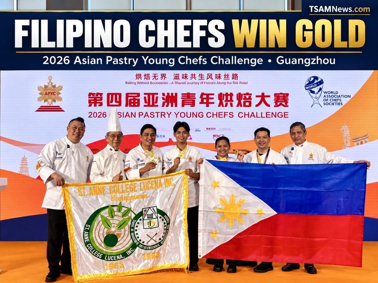 Ube, heritage and gold: young Filipino chefs shine in Guangzhou