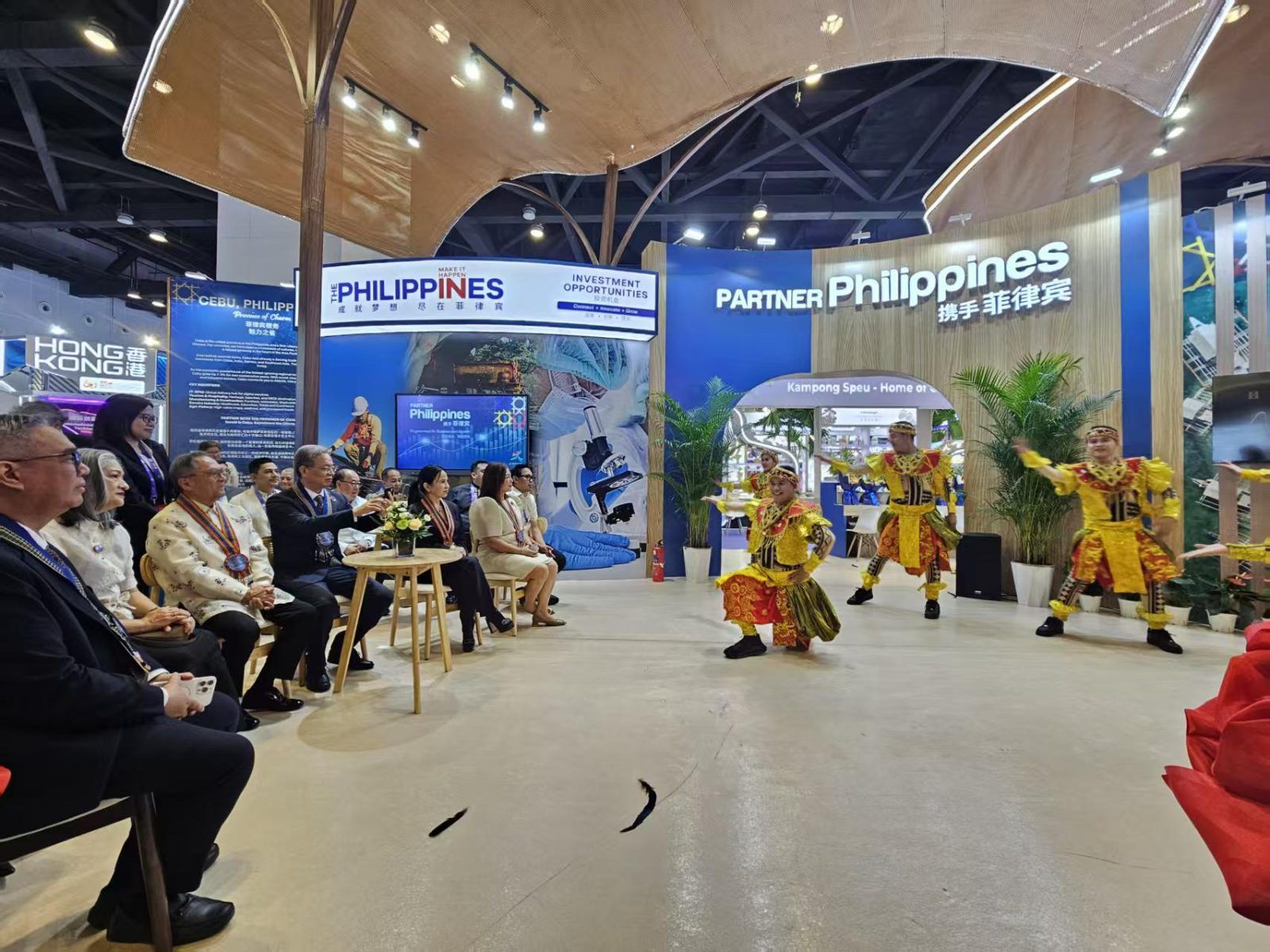 Opening of the Philippine Pavilion
