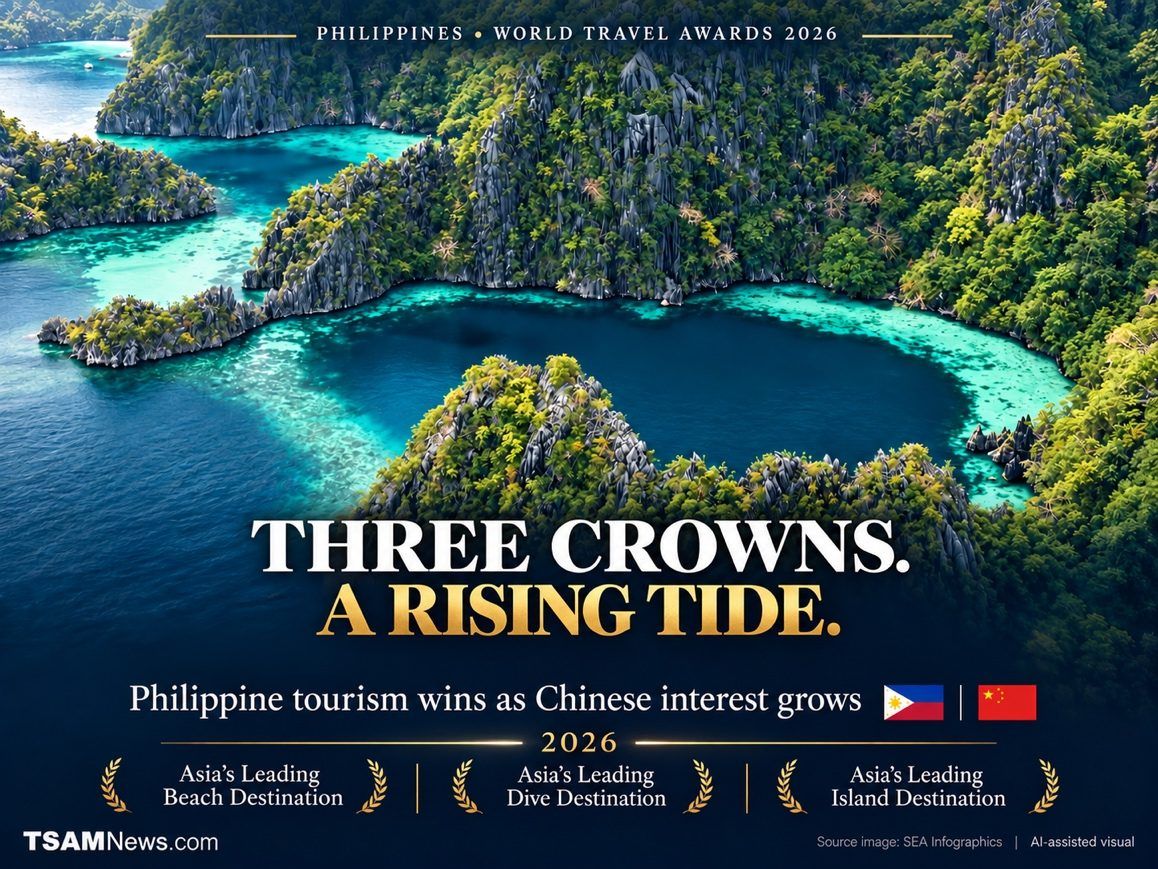 Three crowns. More Chinese visitors. Is your next island escape in the Philippines?