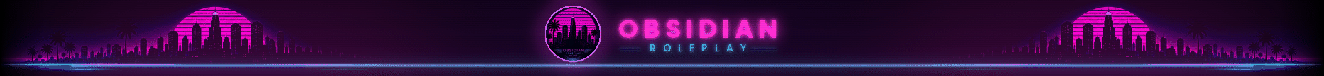Obsidian Roleplay banner