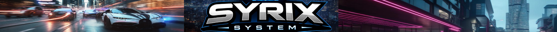 SYRIX SYSTEM banner