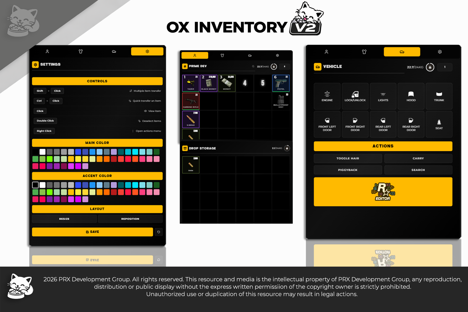 Ox Inventory Restyle GitHub - pr-developmentstudio/ox-inventory-v2: OX Inventory Redesign ...