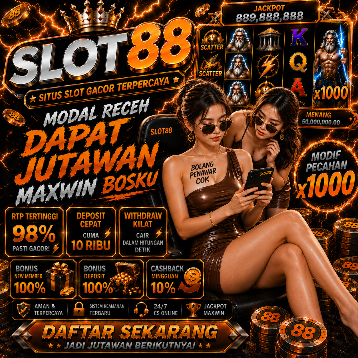 HACKER77 : Platform Aplikasi Permainan Petir Online x1000 Gampang Pecah