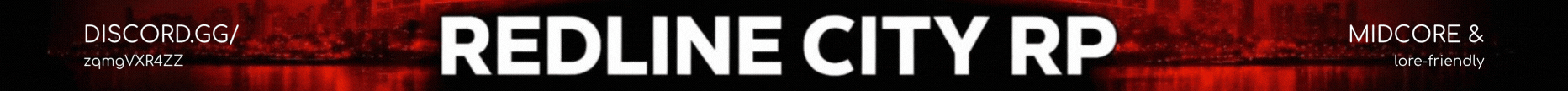 REDLINE CITY RP 2.0 Banner