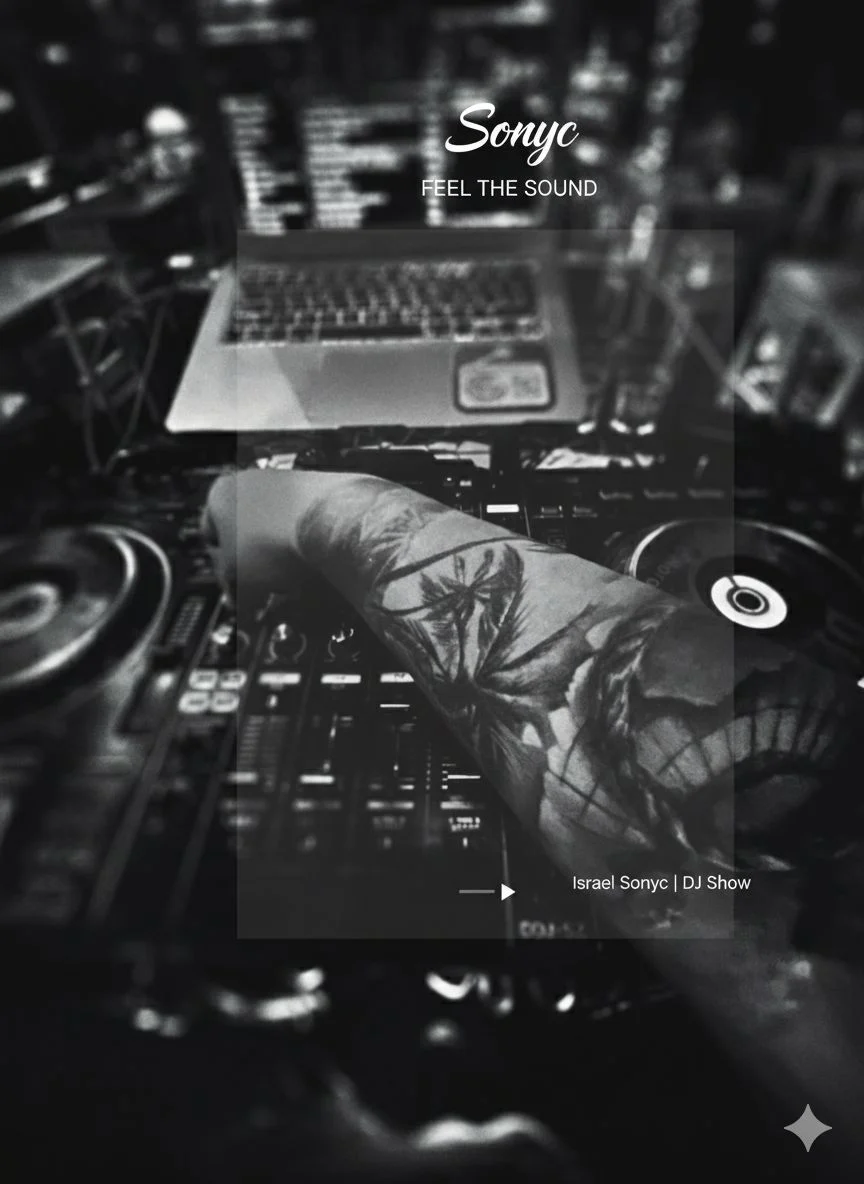 DJ SONYC flyer promocional 1