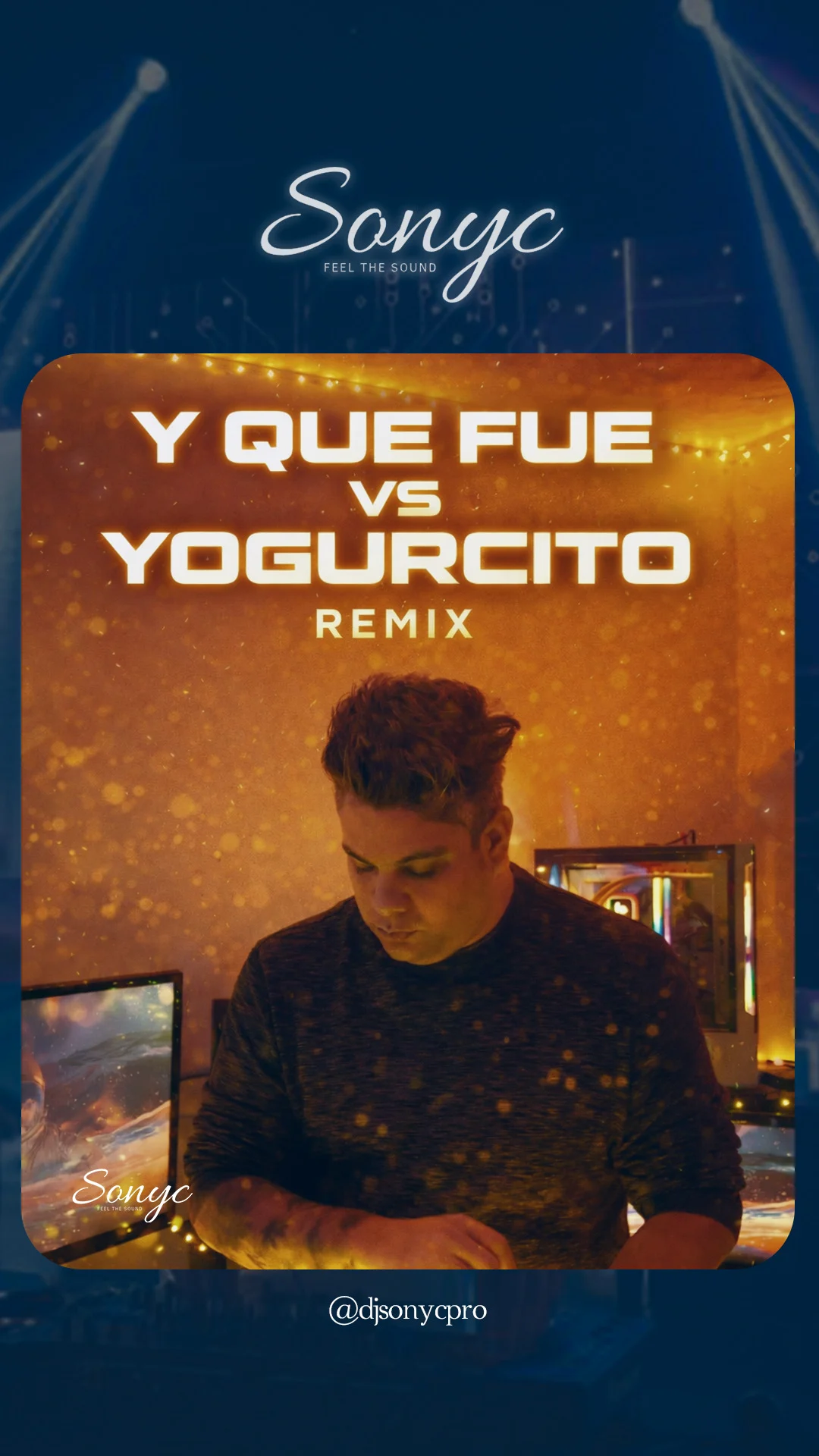 DJ SONYC flyer promocional 3