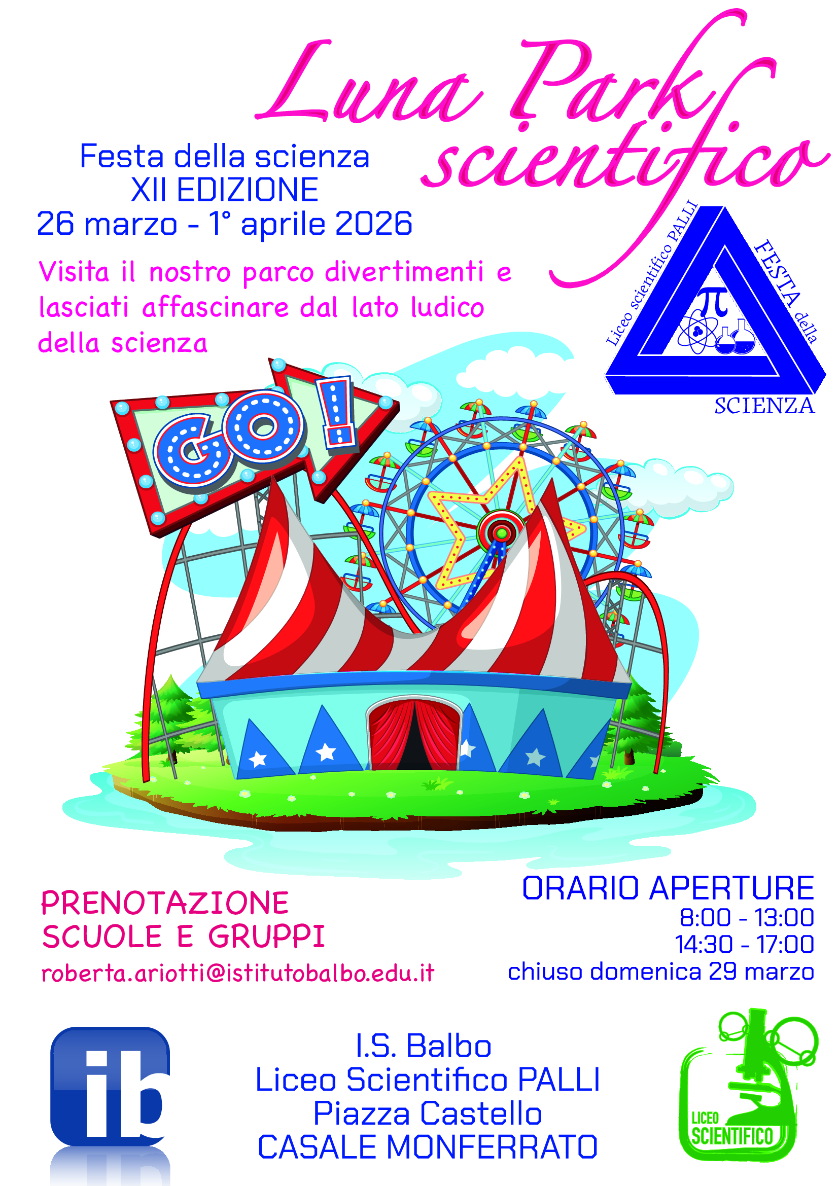 Locandina Festa della Scienza 2026