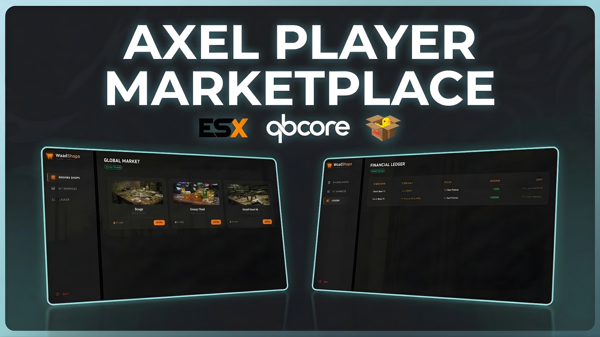 Axel Player Market Banner