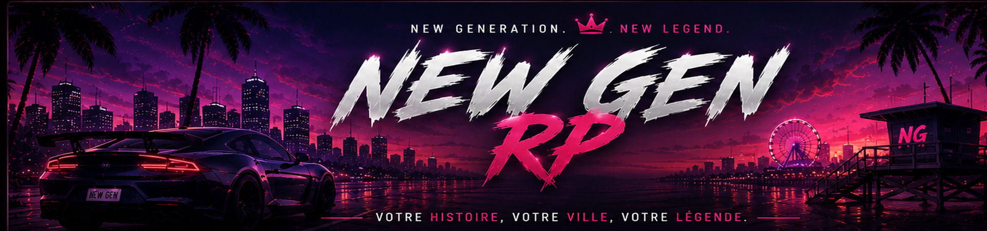 NewGen RP - SERVEUR FRANÇAIS banner