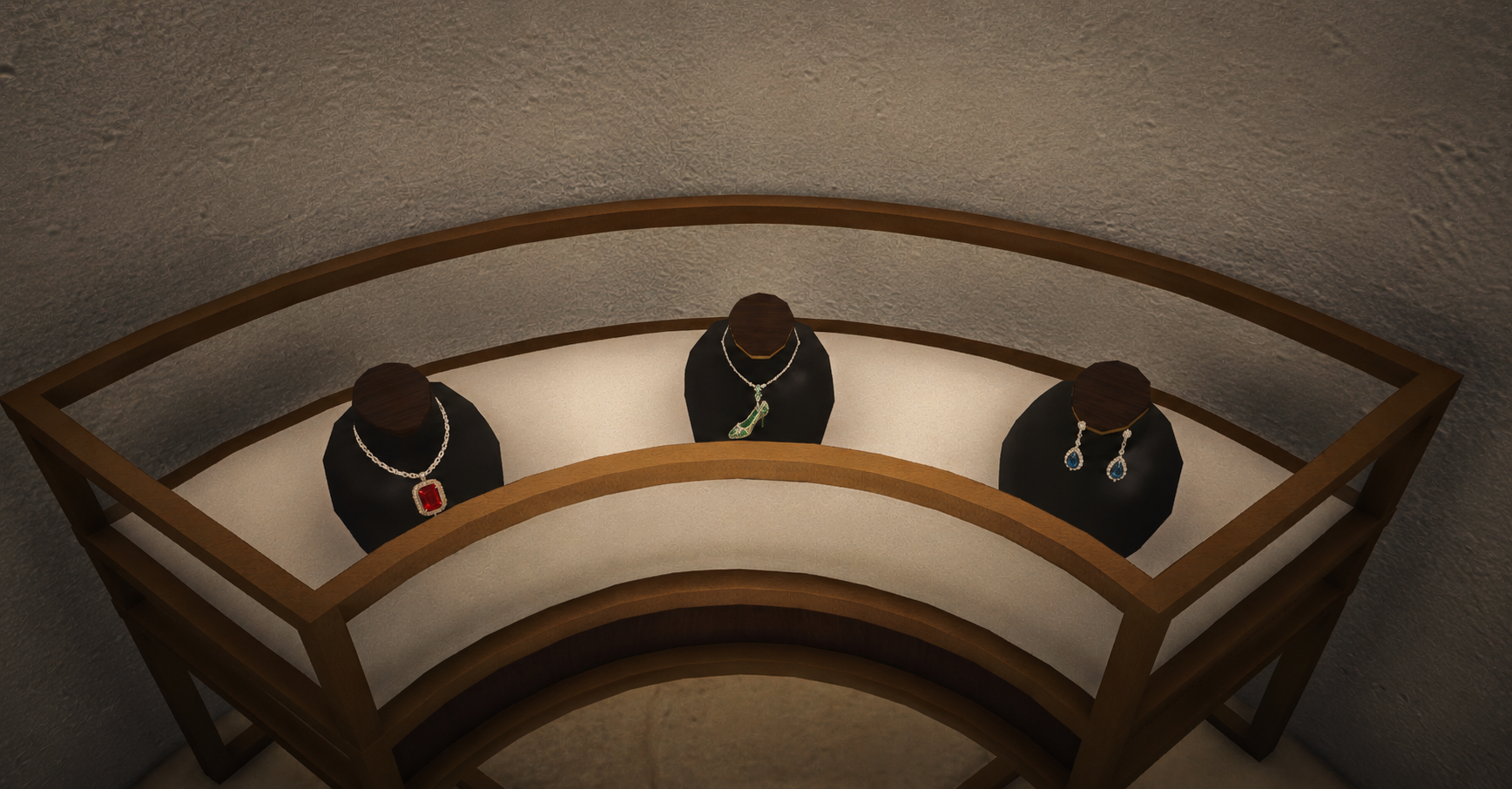 Vitrine bijoux