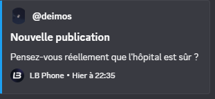 Deuxième Tweet de deimos