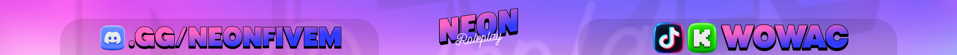 #Neon Banner