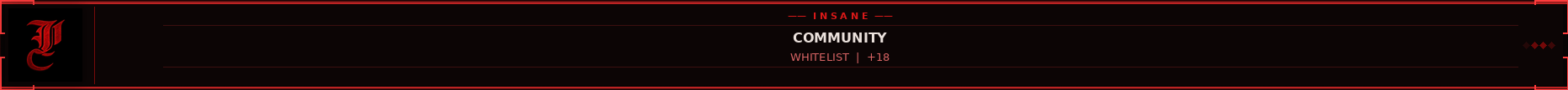 Insane Community +18
