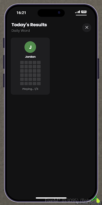 Leterly - today's leaderboard, fastest to solve it first