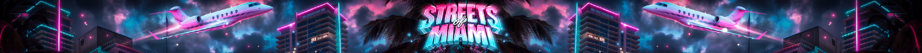 Streets Of Miami RP #1 Miami Server Banner