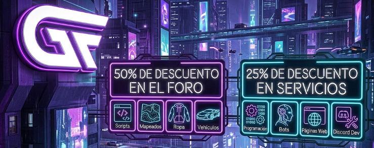 Anuncio GamesXFiveM