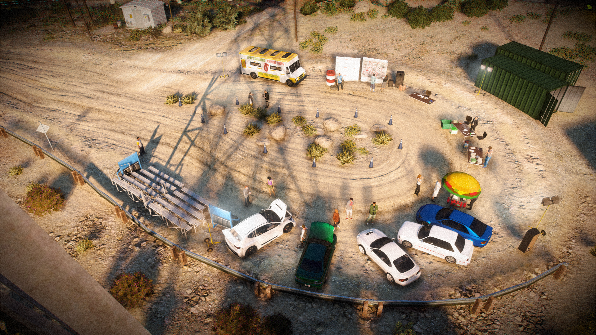 Rally HQ ambient NPCs