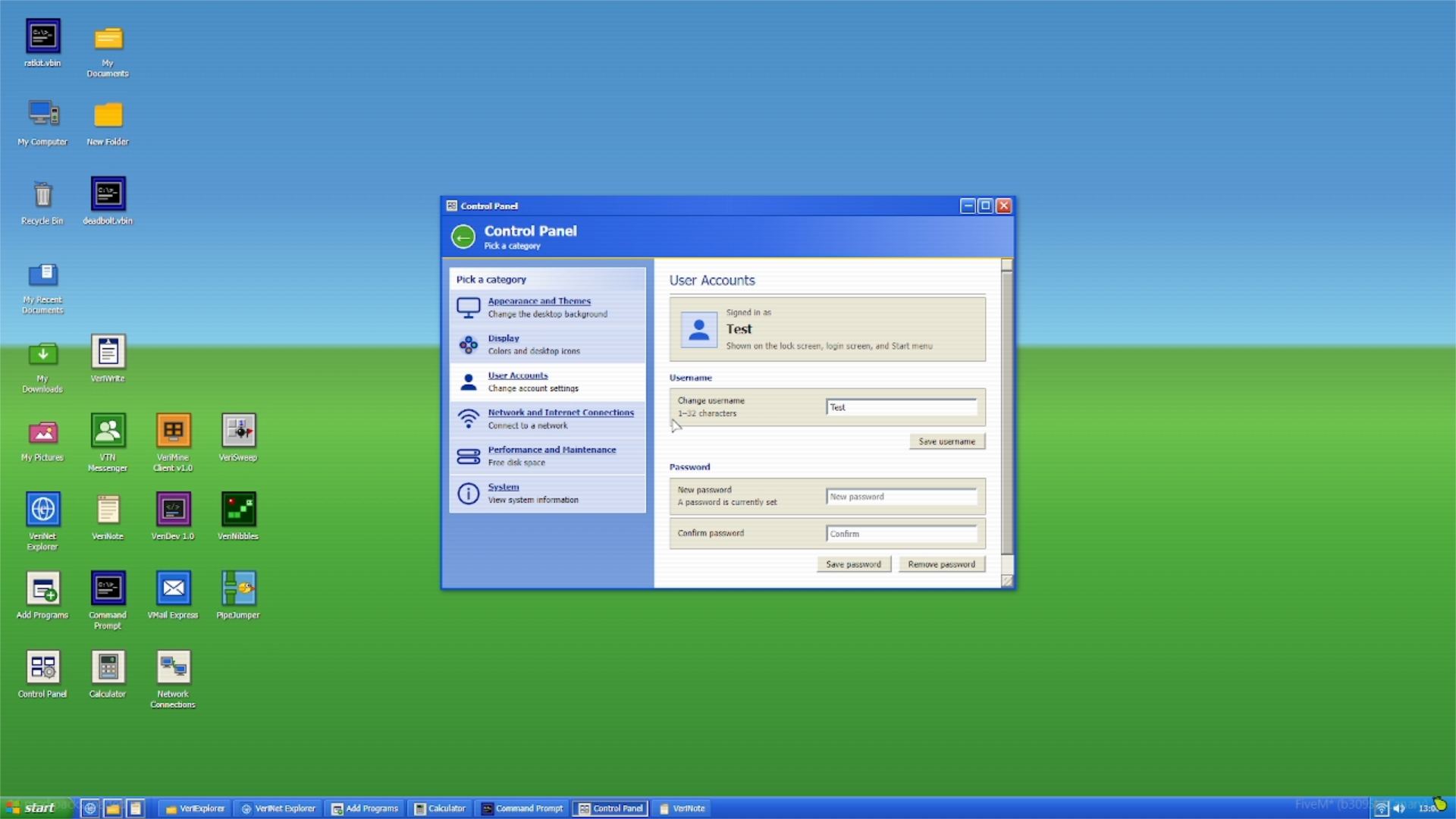 Control Panel