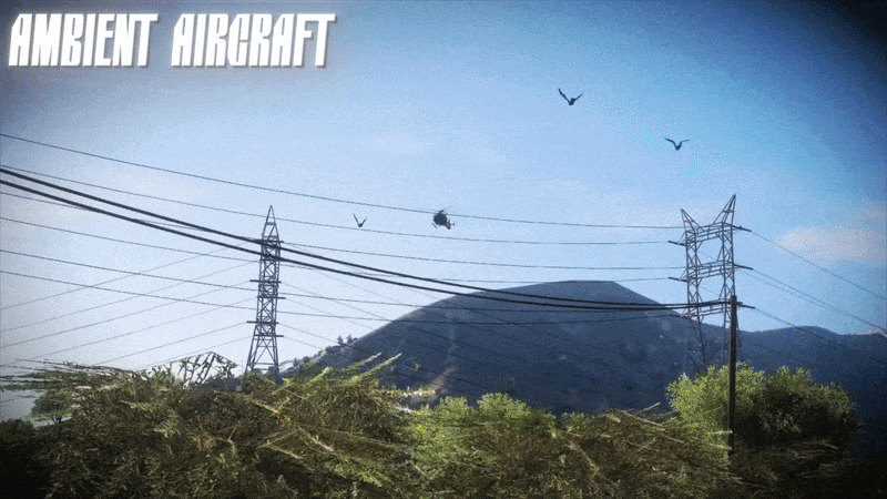 Aircraft flyover