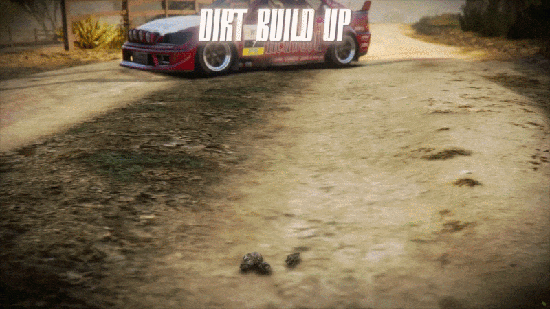 Dirt dust and vehicle FX