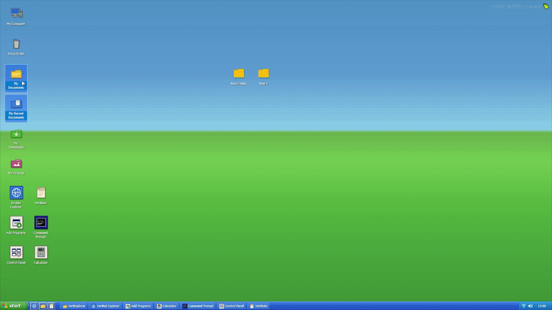 Desktop icons