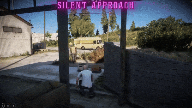 Off the ground