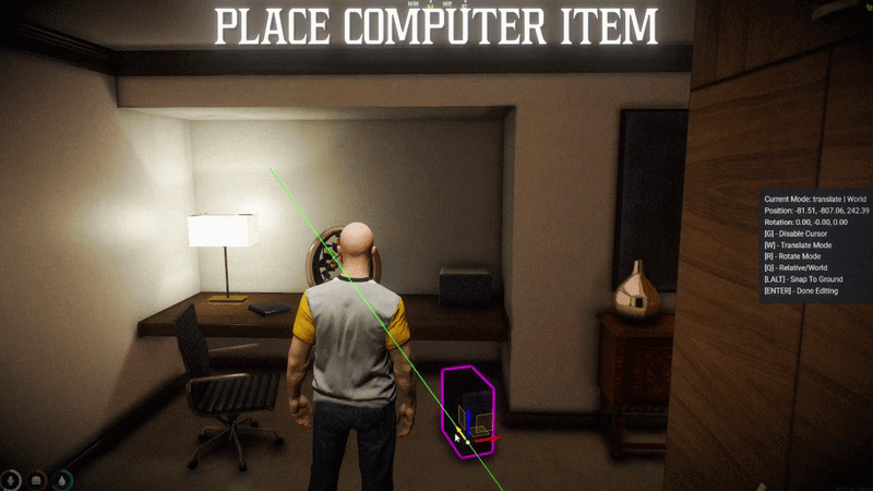 Physical hardware items
