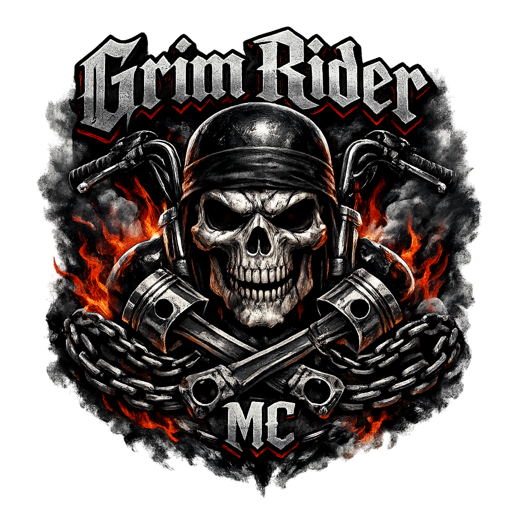 Logo Grim Rider MC