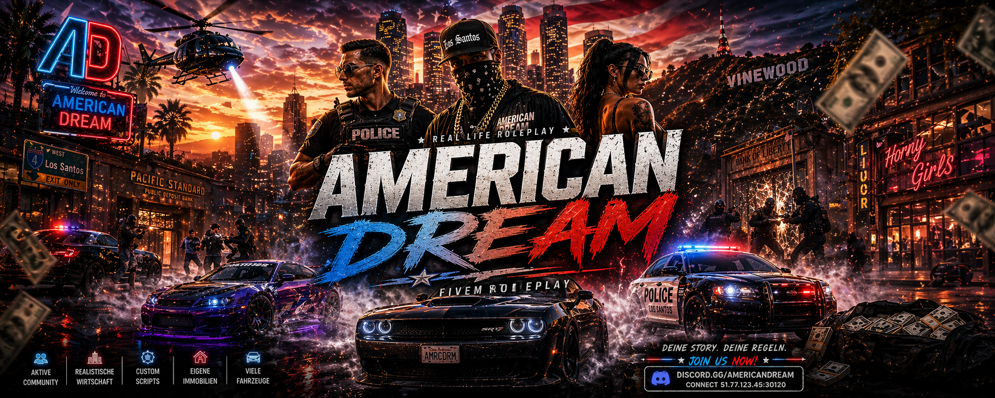 American Dream Banner