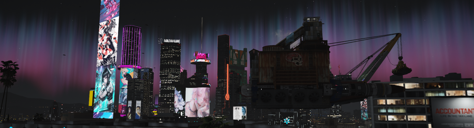 MioCity -CyberPunkをテーマにした街-