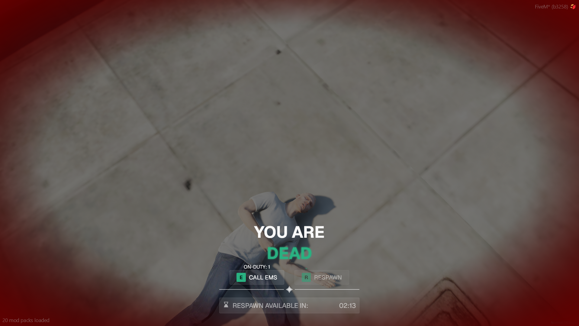 Classic death screen theme