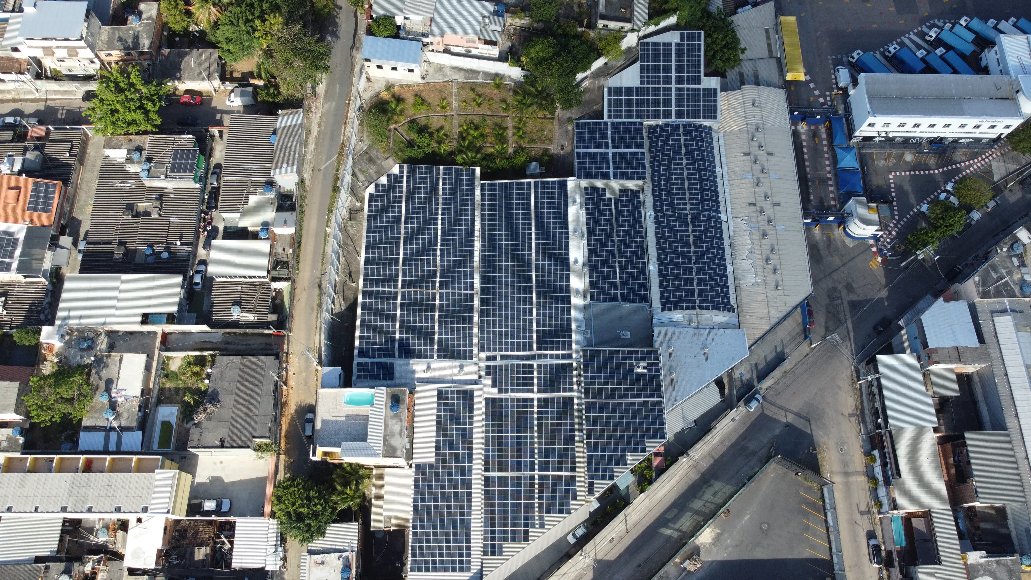 Instalação Solar Industrial