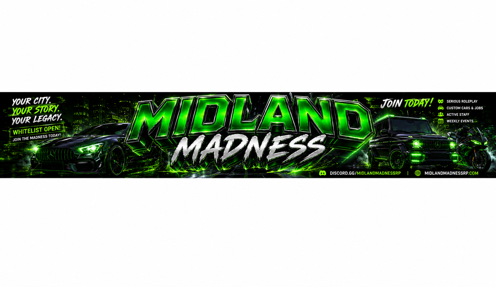 Midland Madness Roleplay banner