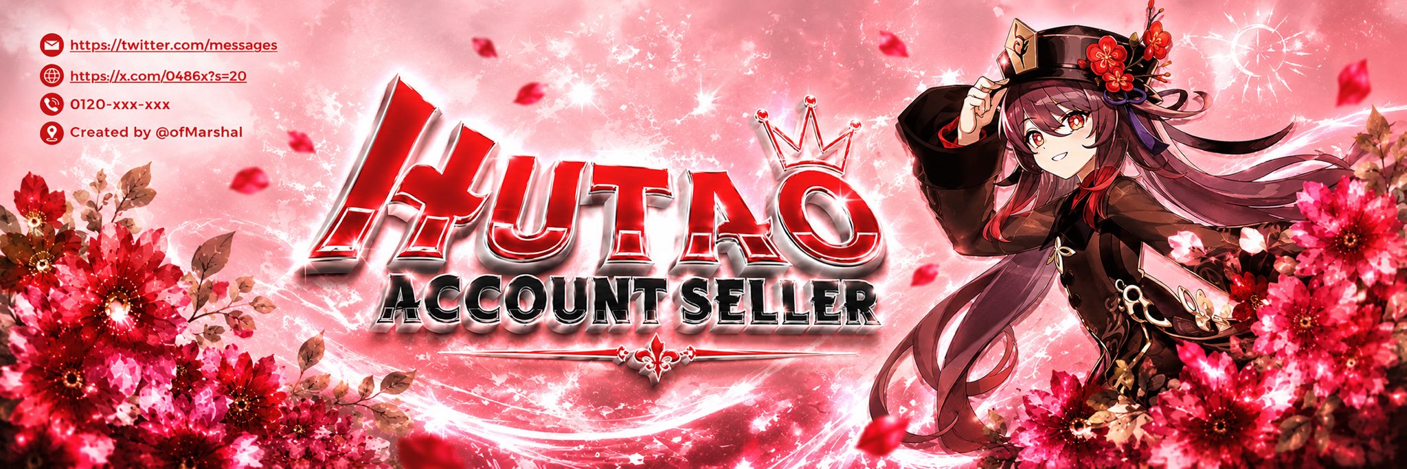 HUTAO ACCOUNT SELLER Header