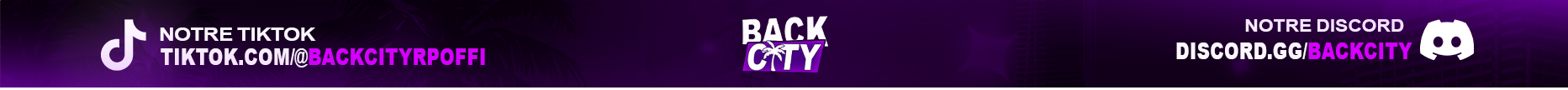 BackCity ROLEPLAY - SERVEUR FRANÇAIS