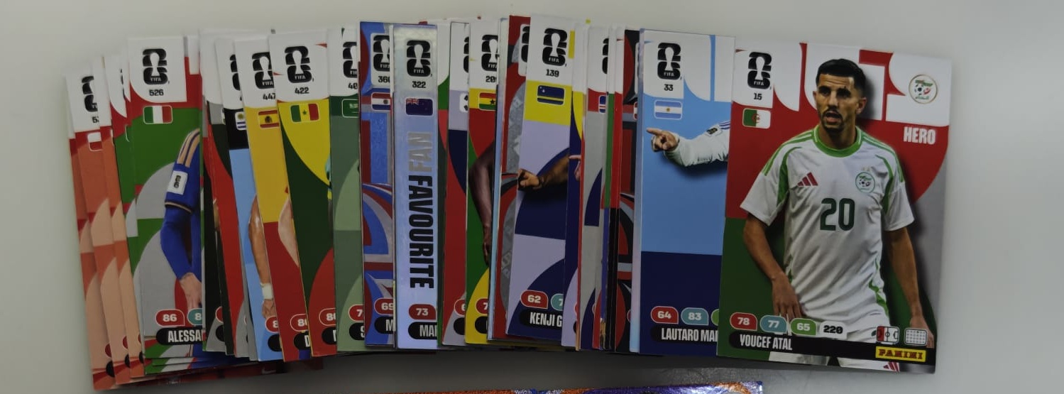 Set cartonase fifa WC 26 Adrenalyn XL - Panini 1