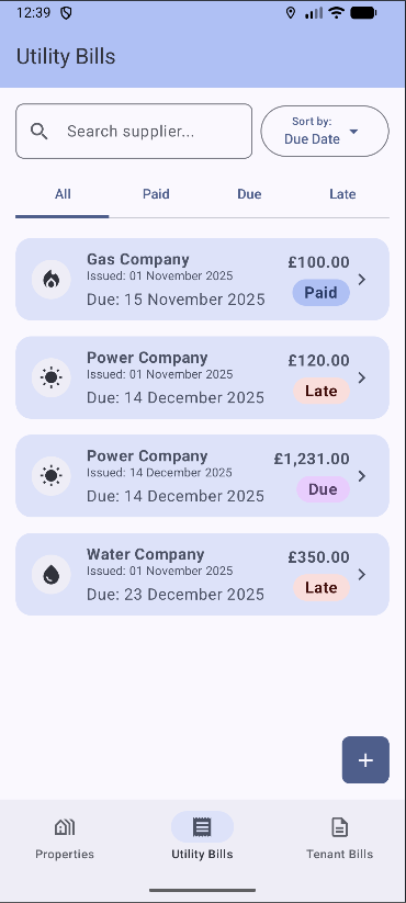 Main Dashboard Screenshot 1