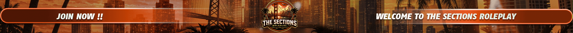 The Sections Roleplay banner