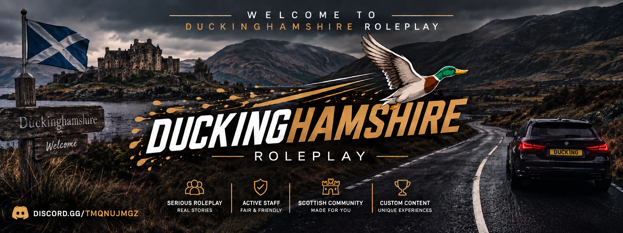 🔥 Duckinghamshire Roleplay banner