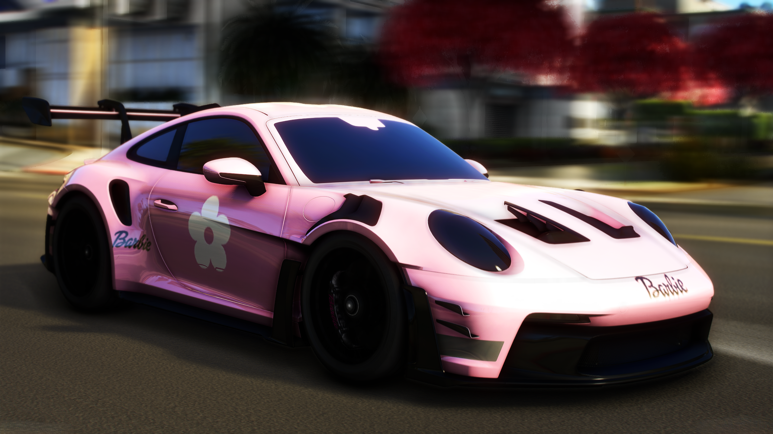 Porsche 992 GT3 RS Barbie