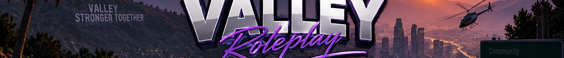 Grand Opening The Valley RP 2.0 Banner