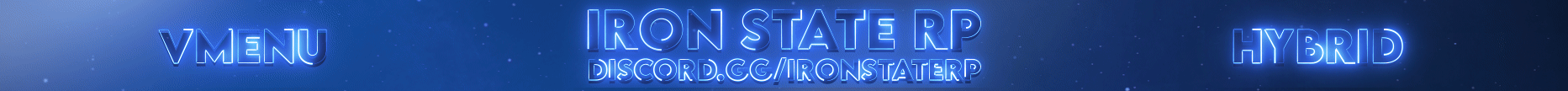 Iron State RP ➜ VMENU banner
